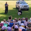 Spotkanie przedszkolaków z policjantami.