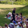 Spotkanie przedszkolaków z policjantami.