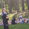 Spotkanie przedszkolaków z policjantami.