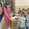 Spotkanie przedszkolaków z pielęgniarką
