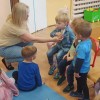 Spotkanie przedszkolaków z pielęgniarką