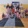 „BĄDŹ BEZPIECZNY” – WIZYTA POLICJANTÓW W PRZEDSZKOLU