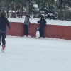 Lekcja wf na lodowisku