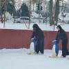 Lekcja wf na lodowisku