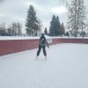 Lekcja wf na lodowisku